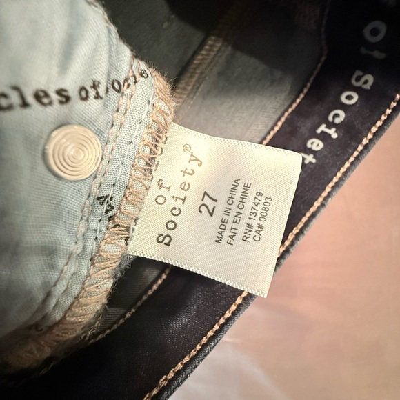NWOT Articles Of Society Blue Skinny Jeans Size 27 - Picture 8 of 10